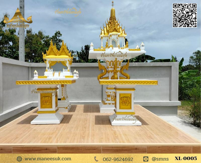ศาลพระภูมิจตุลทิศพร้อมศาลเจ้าที่