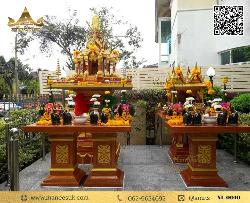 ศาลพระภูมิลพบุรีใหญ่ศาลเจ้าที่แฝด